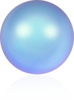 Crystal Iridescent Light Blue Pearl, 3mm